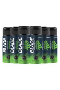 Blade Green Dream Pudrasız Ter Önleyici Sprey Erkek Deodorant 6x150 ml