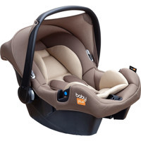 Baby Plus Snug Emniyet Kemerli 0-13 kg Yatabilen Sürüş Yönü Tersi Oto Koltuğu Bej