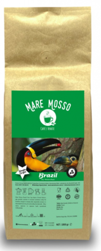 Mare Mosso Brazil Fine Cup Santos Arabica Öğütülmüş Filtre Kahve 1 kg