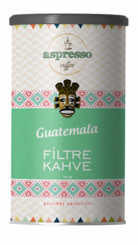 Aspresso Guatemala Arabica Öğütülmüş Filtre Kahve 500 gr