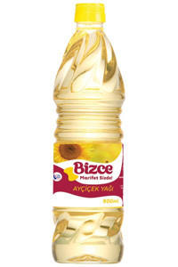 Bizce Pet Ayçiçek Yağı 900 ml