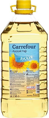 Carrefour Pet Ayçiçek Yağı 5 lt