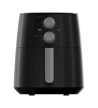 Luxell FastFryer Airfryer 5.5 lt Tek Hazneli Izgara Yapan Yağsız Sıcak Hava Fritözü Siyah