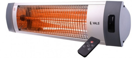 Vals WH 18 CR 1800 Watt Duvar Tipi Infrared Isıtıcı Gri