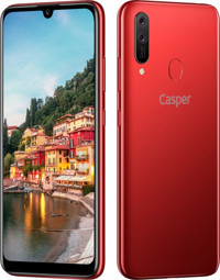 Casper Via E4 32 Gb Hafıza 3 Gb Ram 6.09 İnç 13 MP Ips Lcd Ekran Android Akıllı Cep Telefonu Kırmızı