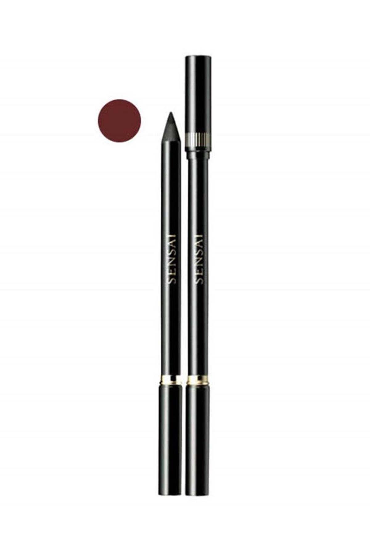 Sensai Çift Taraflı Saten EL02 Kahverengi Kalıcı Kalem Eyeliner