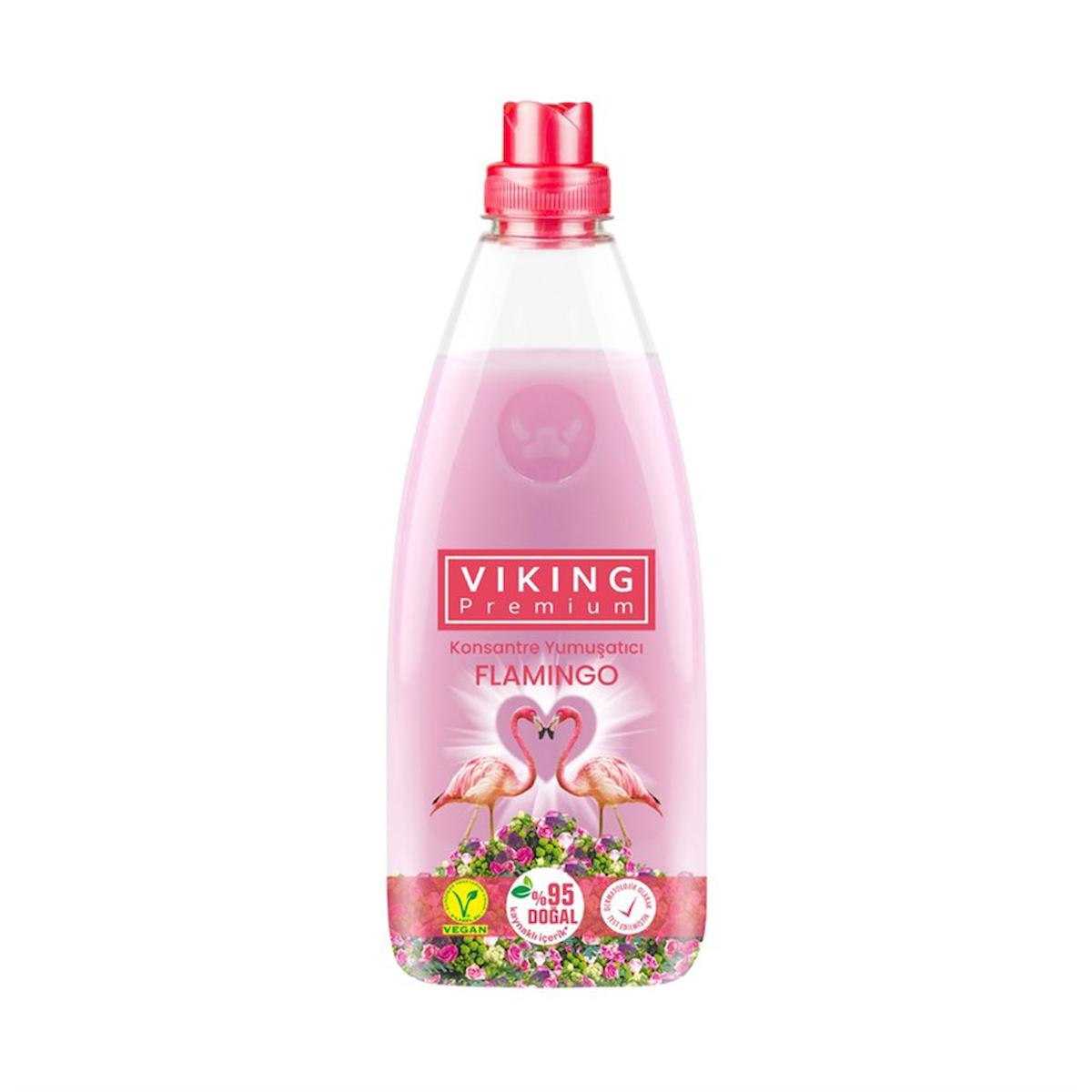 Viking Premium Flamingo 100 Yıkama Yumuşatıcı 1.2 lt