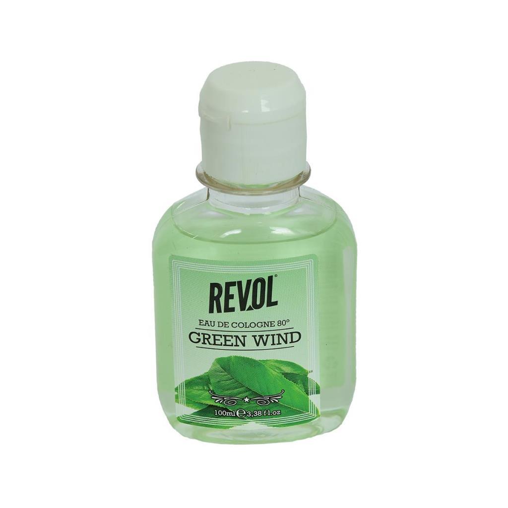 Revol Yeşil Çay Cam Şişe Kolonya 100 ml