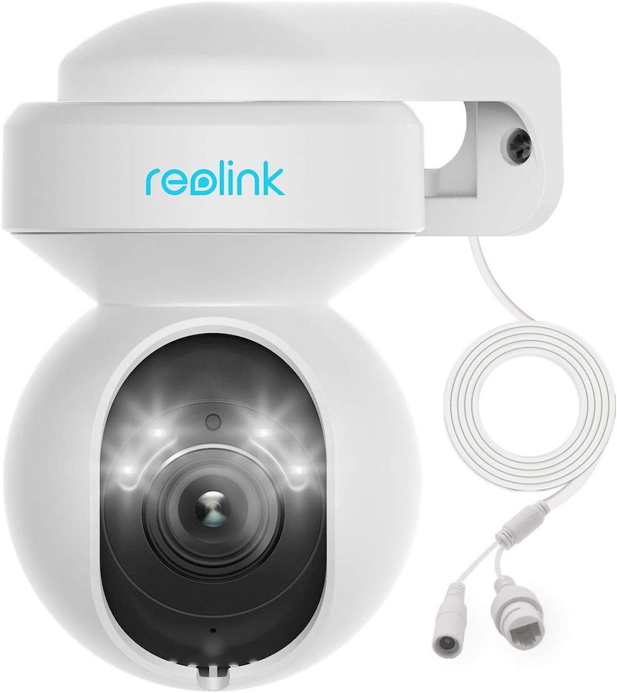 Reolink Ethernet Mini 1 Kameralı 360 Derece Dönen Gece Görüşlü Dış Mekan Kablolu Güvenlik Kamerası