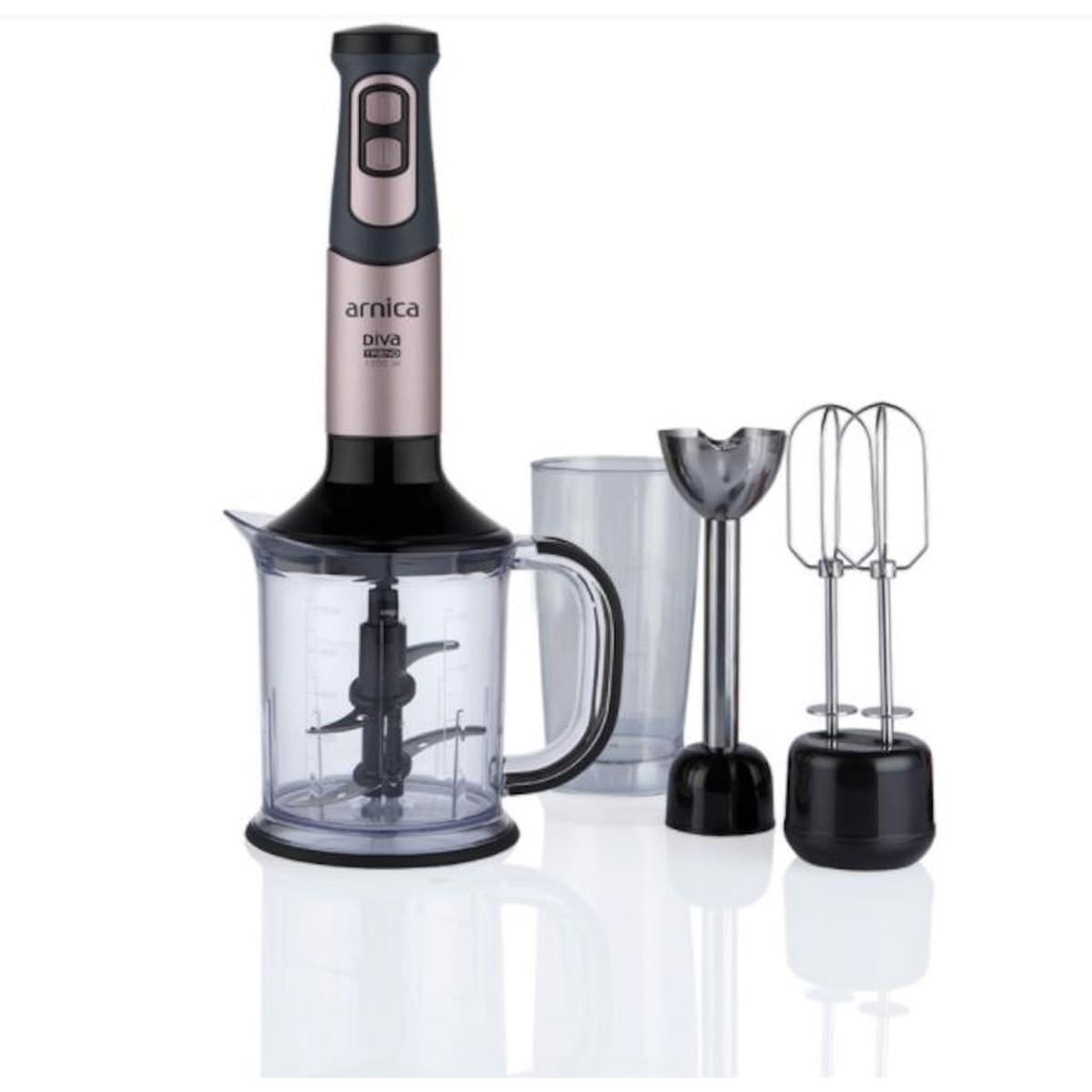 Arnica Gh21802 Diva Trend Pro 1.7 lt Turbolu Çift Bıçaklı Blender Seti Rose