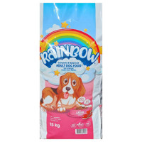 Rainbow Kuzu Etli Tüm Irklar Yetişkin Kuru Köpek Maması 15 kg