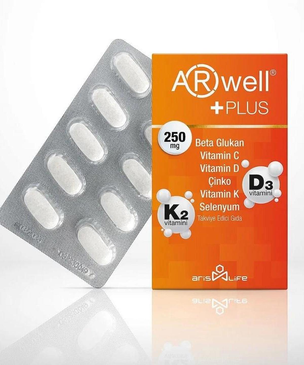 Arwell Plus Sade Unisex Vitamin 30 Tablet