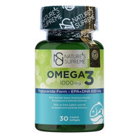 Nature'S Omega 3 Aromasız Unisex Vitamin 30 Kapsül