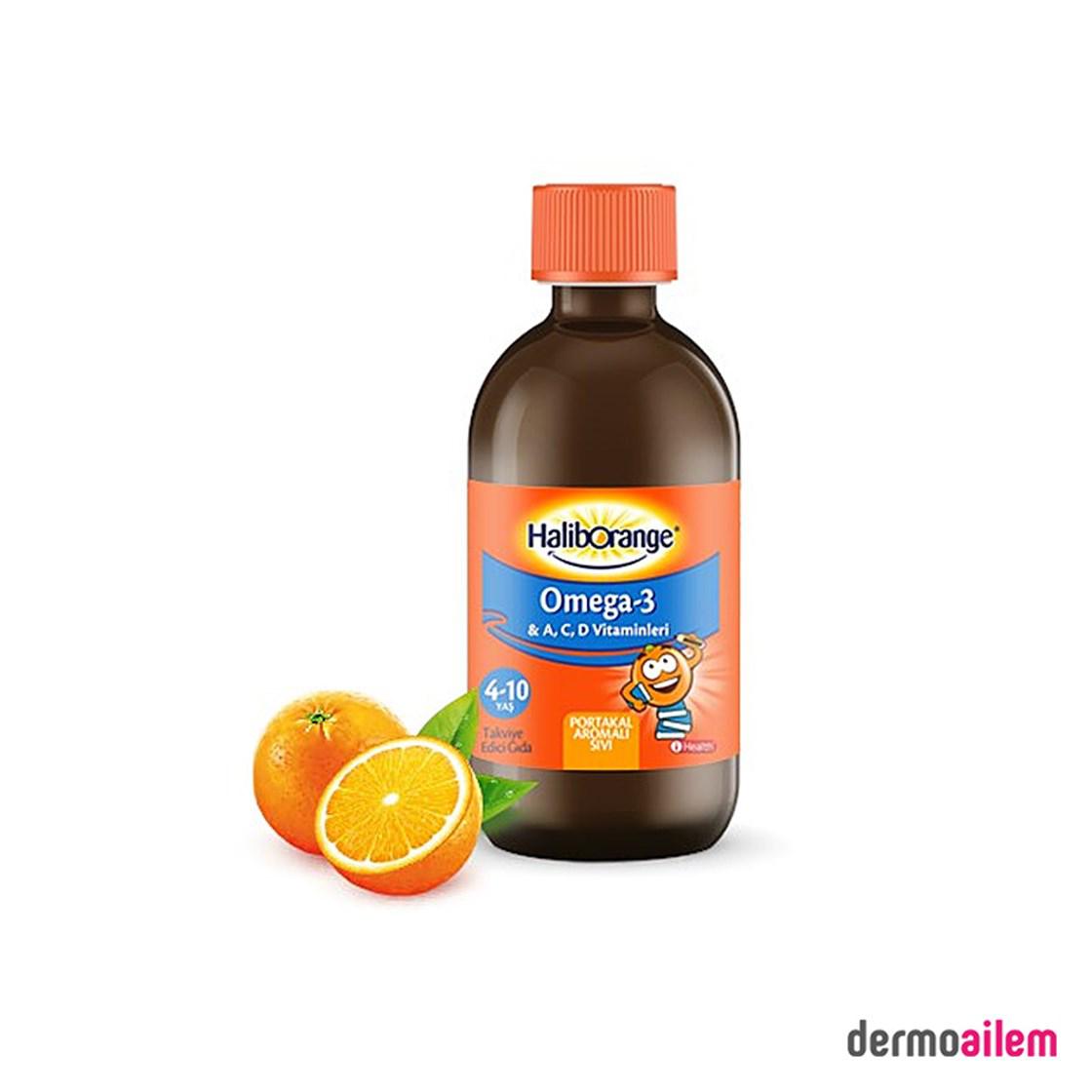 Haliborange Haliborange Omega-3 & A,C,D Aromasız Unisex Vitamin 300 ml