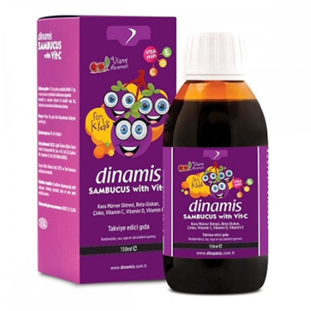 Dinamis Sambucus Sade Çocuk Vitamin 150 ml