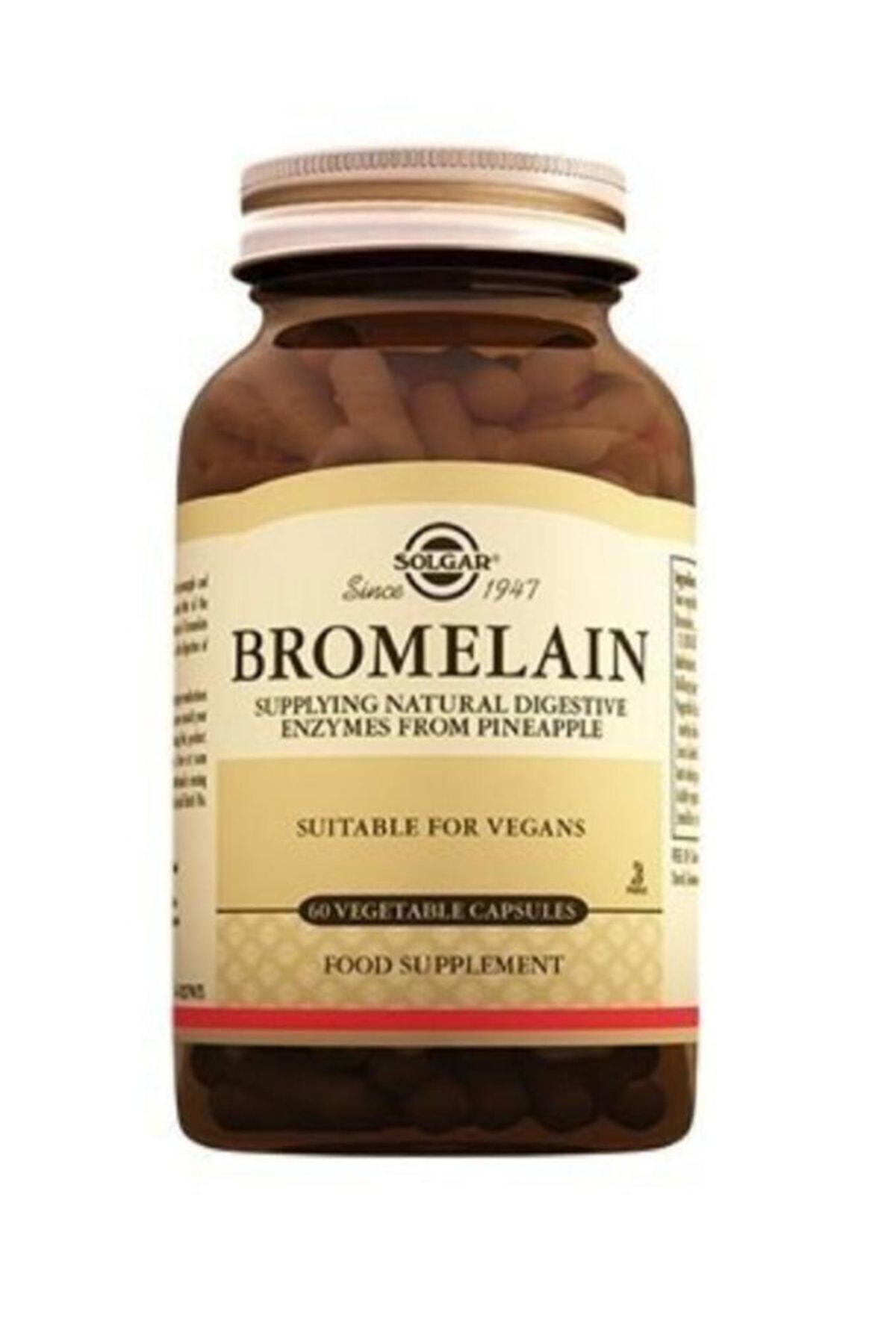 Solgar Bromelaın Aromasız Unisex Vitamin 60 Tablet