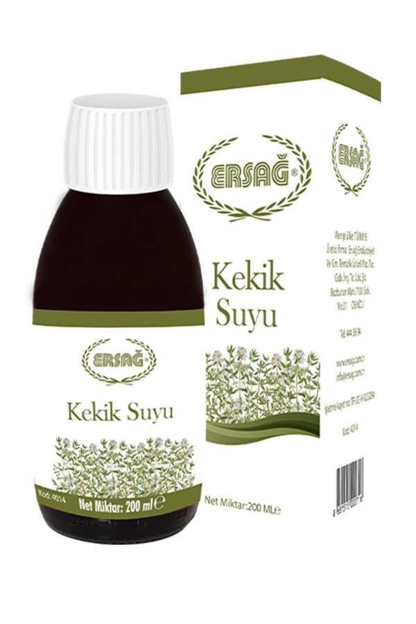 Ersağ Kekik Suyu Sade Unisex Vitamin 200 ml