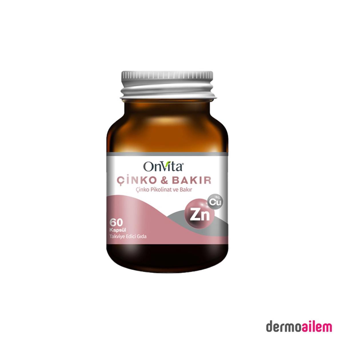 Onvita Aromasız Unisex Vitamin 60 Tablet