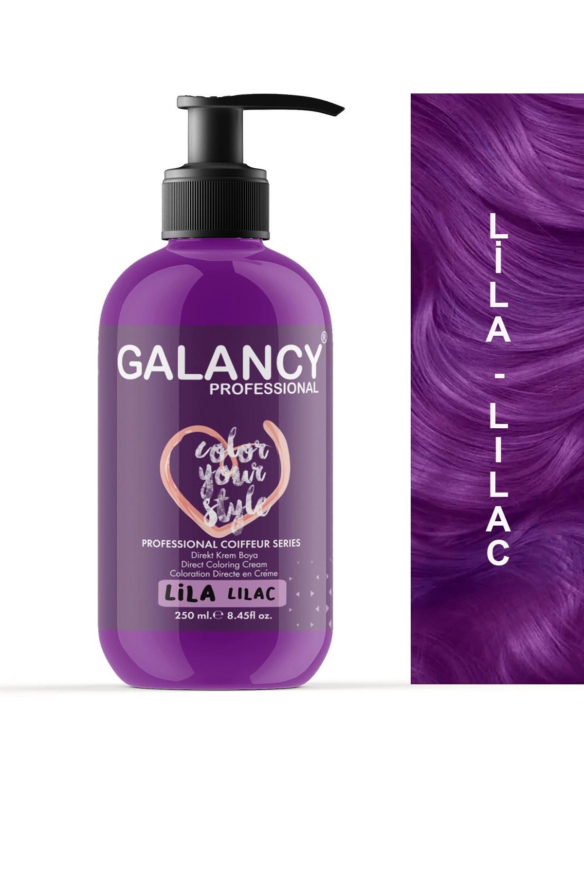 Galancy Lila Amonyaksız Krem Saç Boyası 250 ml