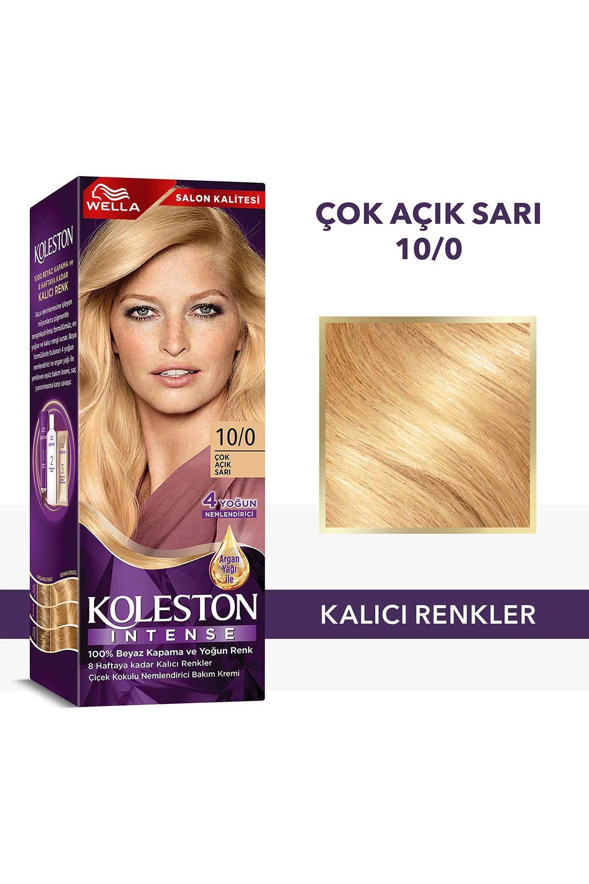 Wellax 10.0 Çok Açık Sarı Krem Saç Boyası 50 ml