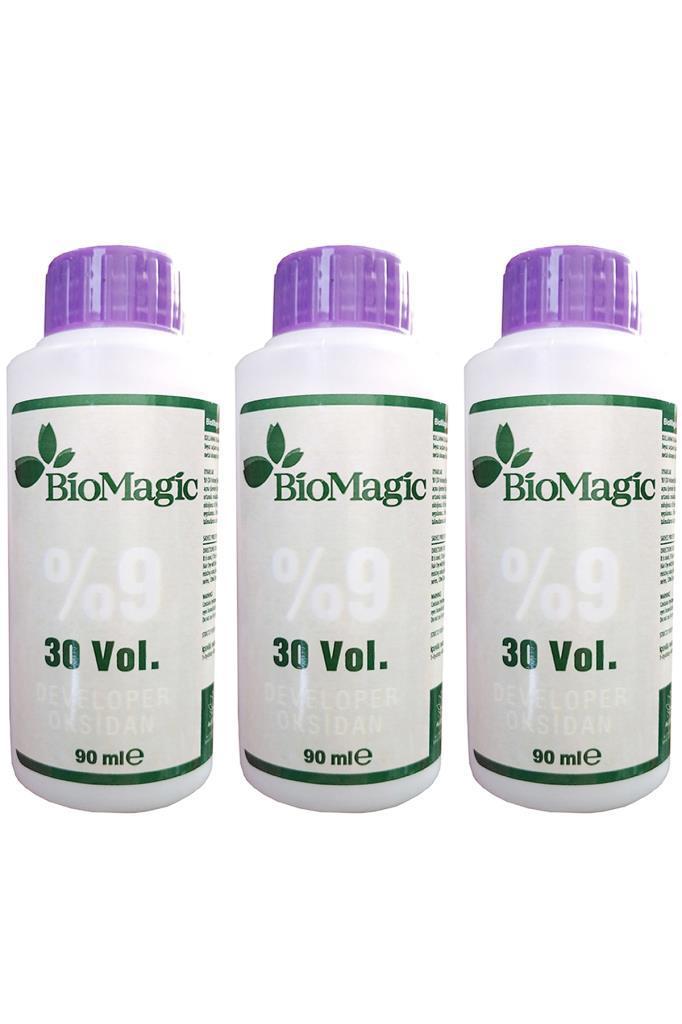 Biomagic 30 Volüm Beyaz Jel Saç Boyası 3x90 ml