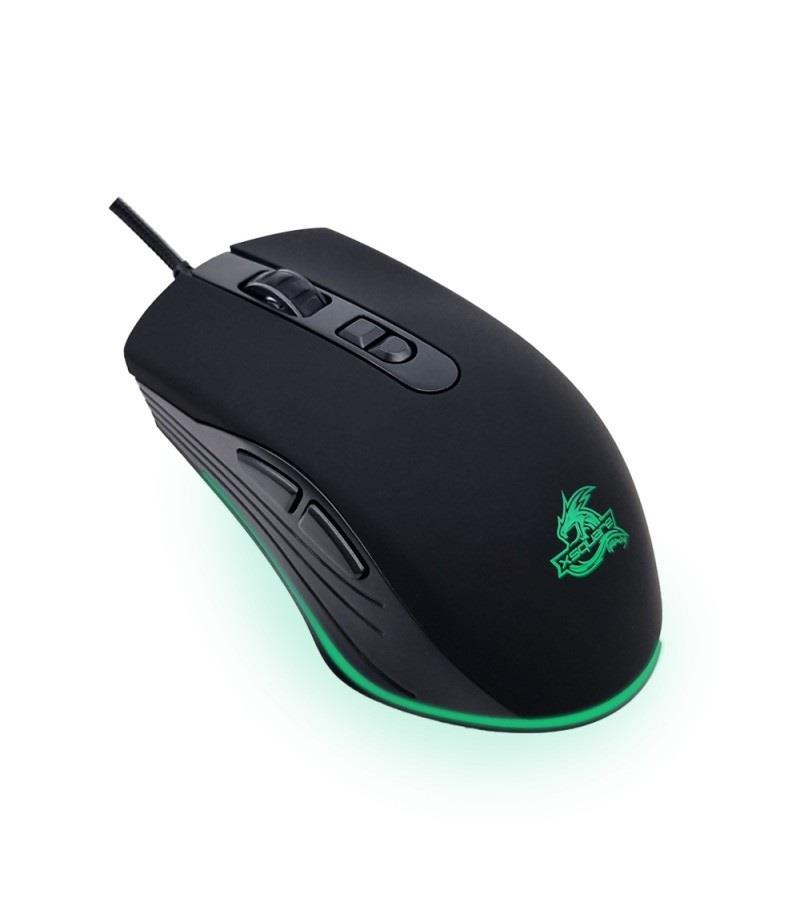 Dexim Invoker RGB Makrolu Kablolu Siyah Optik Mouse