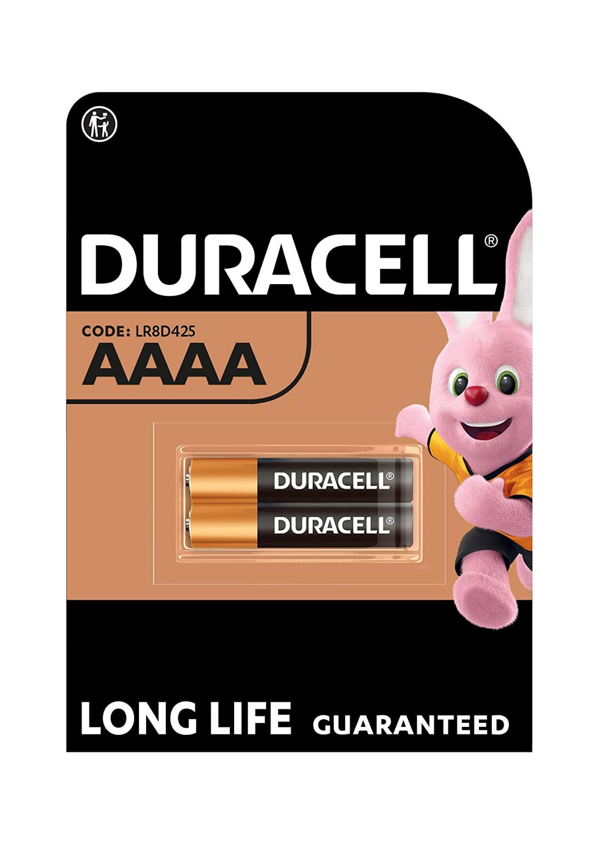 Duracell MN2500 1.5 V Alkalin AAAA Pil 2'li