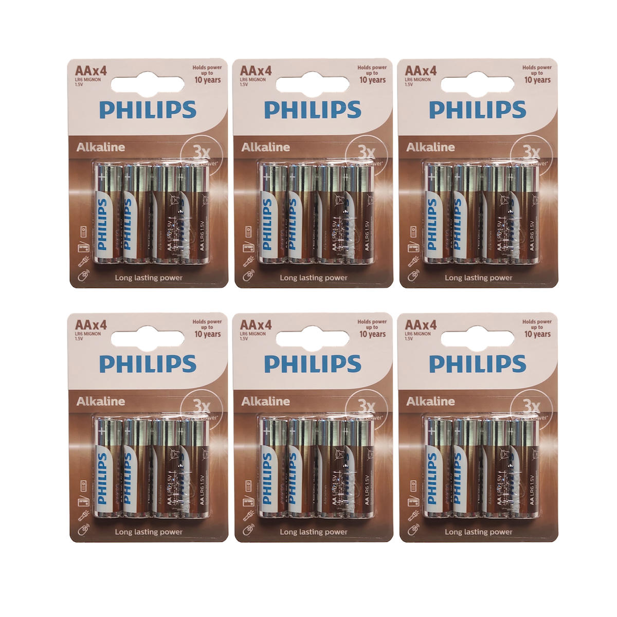 Philips LR6 MIGNON 1.5 V Alkalin AA / Kalem Pil 4'lü