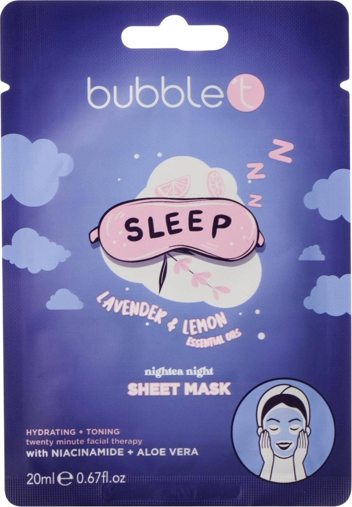 Bubble Nightea Night Kağıt Yüz Maskesi 20 gr