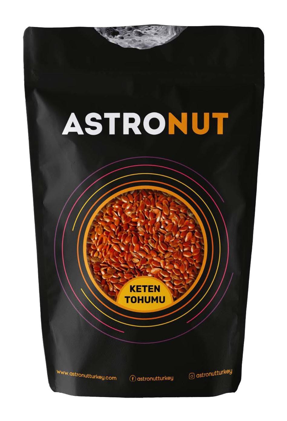 Astronut Kuruyemiş Glutensiz Keten Tohumu Tane 500 gr