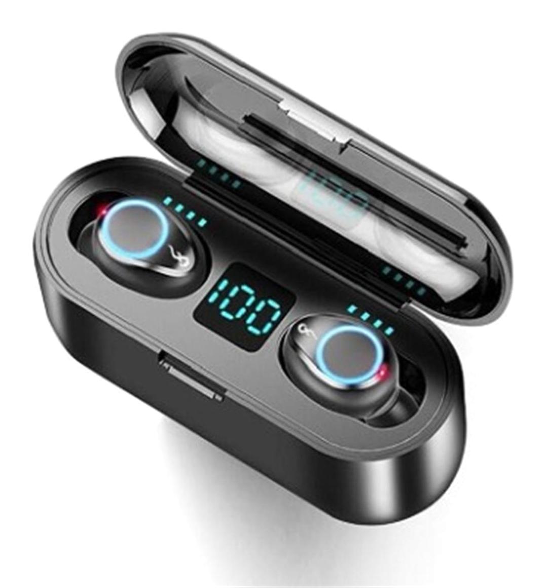 Nettech BLB-12 AirPods Gürültü Önleyici Kulak İçi Bluetooth Kulaklık Siyah