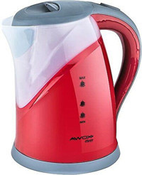 Awox River Plastik 1.7 lt 2000 W Işıklı Modern Kırmızı Kettle