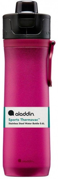 Aladdin Sports Thermavac Paslanmaz Çelik 600 ml Matara Termos Pembe