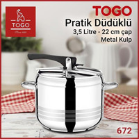 Togo 672 3.5 lt Düdüklü Tencere