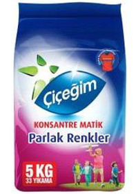 Çiçeğim Renkliler İçin 30 Yıkama Toz Deterjan 5 kg