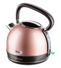 Fakir Goldie Çelik 1.7 lt 2200 W Işıklı Retro Rose Gold Kettle