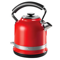 Ariete Moderna Çelik 1.7 lt 2000 W Işıklı Retro Kırmızı Kettle