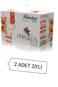 Hekimhan Hibiskus Bitki Çayı 2 x 20 adet 2 gr