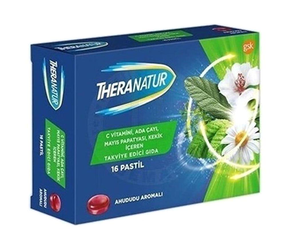 Theranatur Ahududu Aromalı 16 Tablet