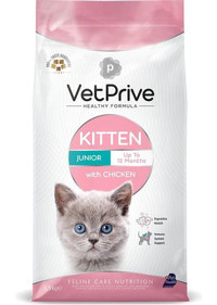 Vet Prive Tavuklu Yavru Kuru Kedi Maması 1.5 kg