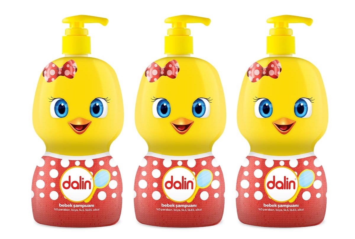 Dalin Eğlen & Öğren Bebek Şampuanı 3x500 ml