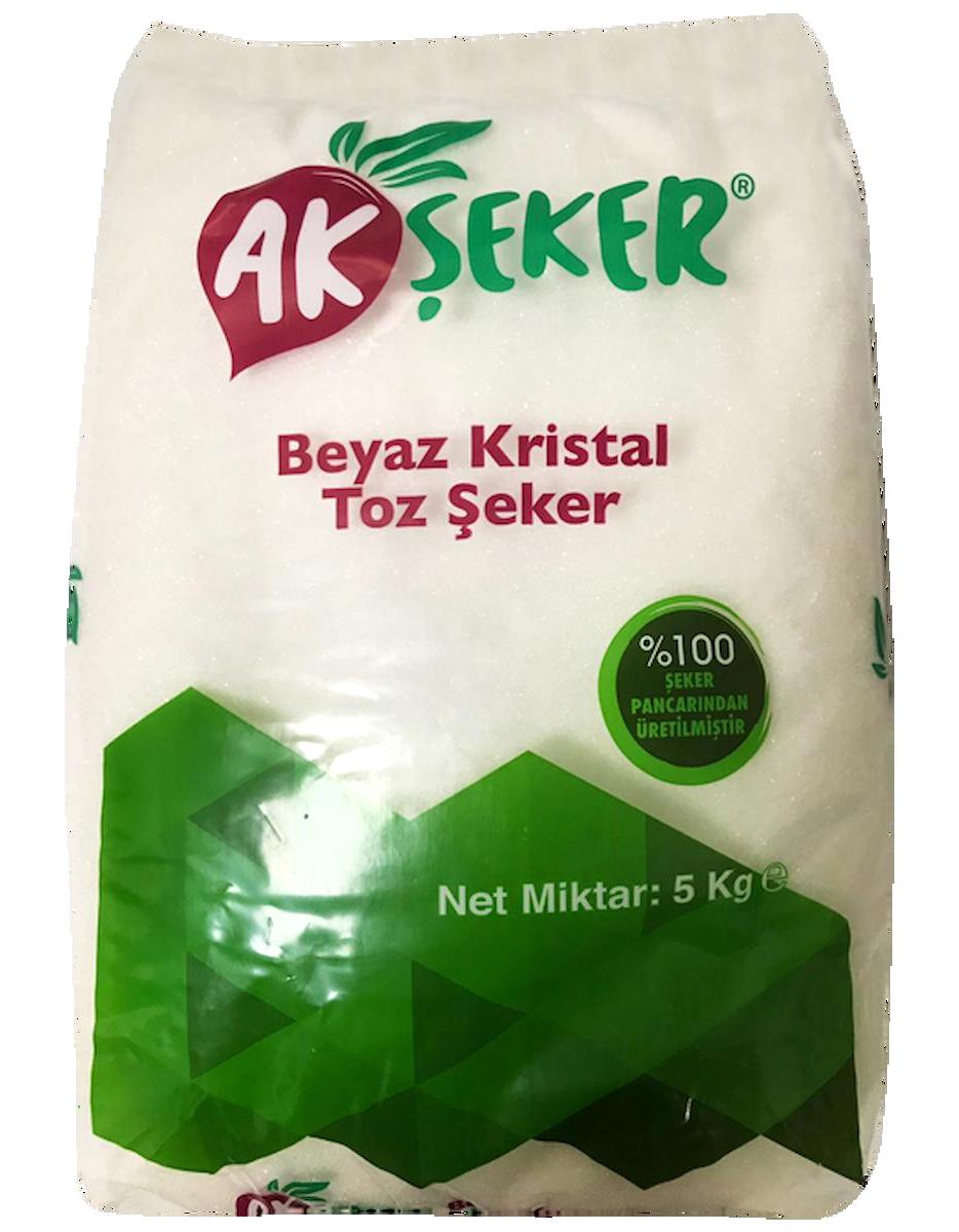 Akşeker Kristal Toz Şeker 5 kg