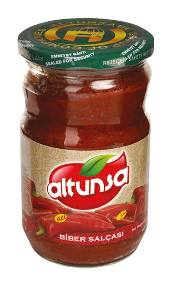 Altunsa Acı Biber Salçası 650 gr