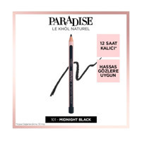 L'oréal Paris Paradise Le Kohl 101 Mat Midnight Black Kalın Uçlu Kalem Eyeliner