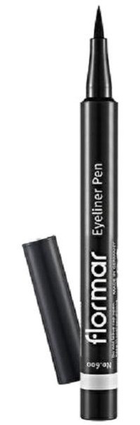 Flormar Mat Siyah İnce Uçlu Likit Eyeliner