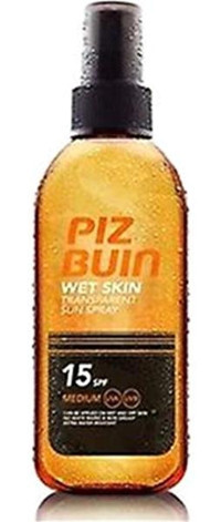 Piz Buin Transparan 15 Faktör Vücut İçin Bronzlaştırıcı Sprey 150 ml