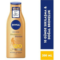 Nivea Q10 Sıkılaştırıcı Bronzluk Vücut İçin Bronzlaştırıcı Losyon 200 ml