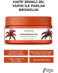 Sinoz Hindistan Cevizi Yağı Vücut İçin Bronzlaştırıcı Jel 200 ml