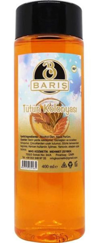 Barış Tütün Kolonya 400 ml