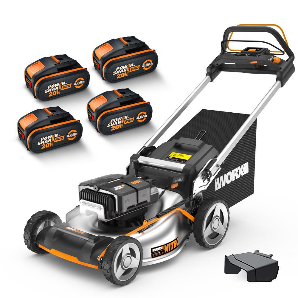 Worx Wg761E İtmeli Çim Biçme Makinesi